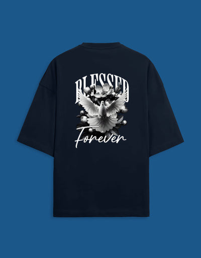 Blessed Forever - Custom Unisex Terry Oversized T-shirt