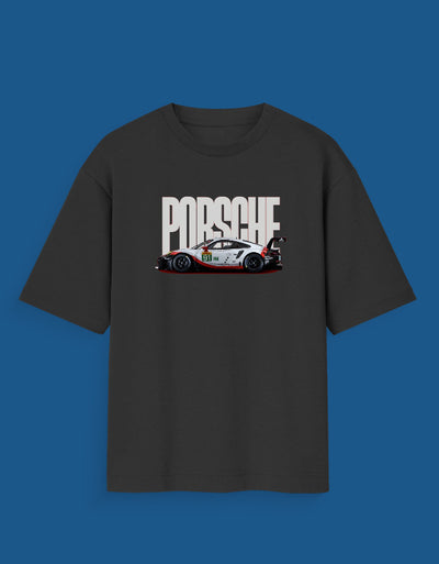Porsche - Custom Unisex Oversized T-Shirt
