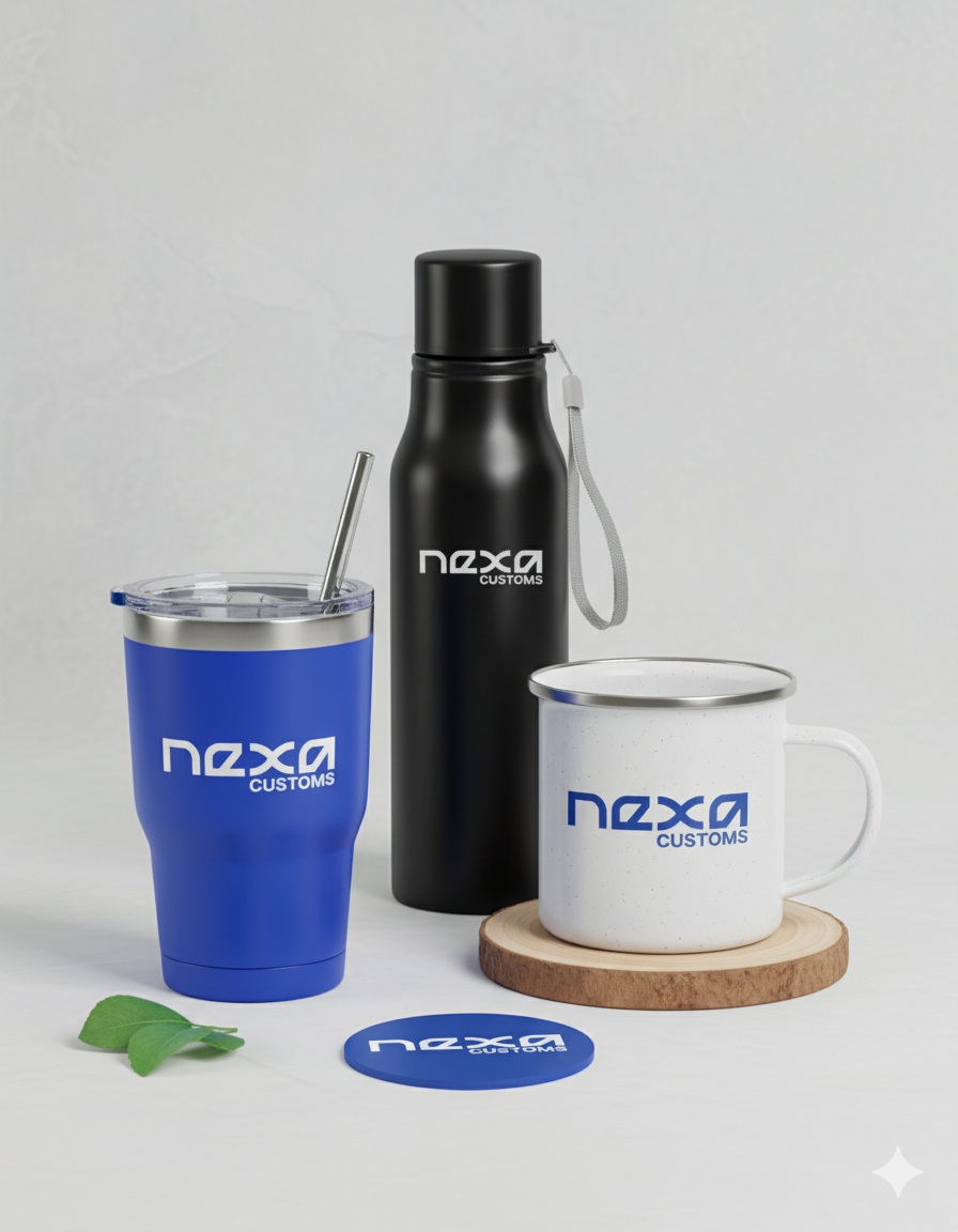 Customizable Drinkware