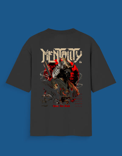 Samurai Mentality - Custom Unisex Oversized T-Shirt