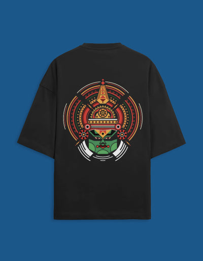 Kathakali - Custom Unisex Terry Oversized T-shirt