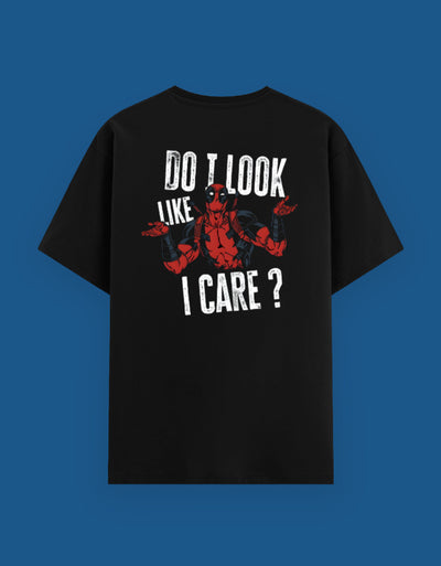 Deadpool Cares - Custom Unisex Classic T-Shirt