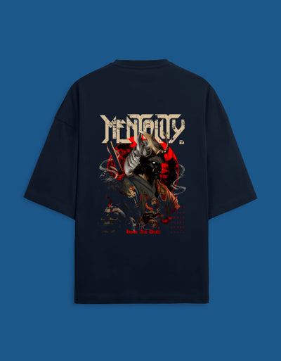 Samurai Mentality - Custom Unisex Terry Oversized T-shirt