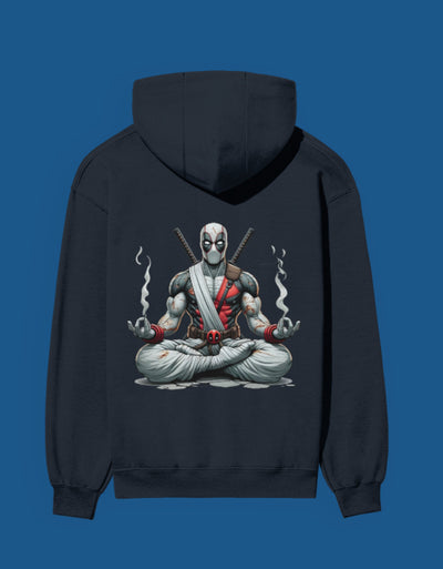 Deadpool Meditates - Custom Unisex Classic Hoodie