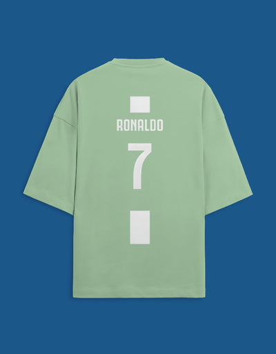 Ronaldo 7 - Custom Unisex Terry Oversized T-shirt