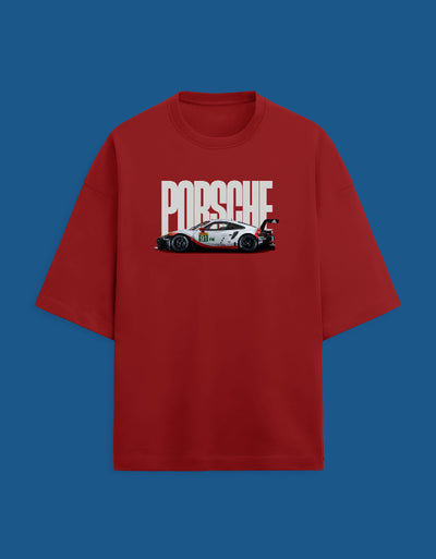 Porsche - Custom Unisex Terry Oversized