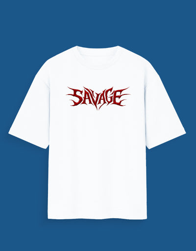 Savage - Custom Unisex Oversized T-Shirt