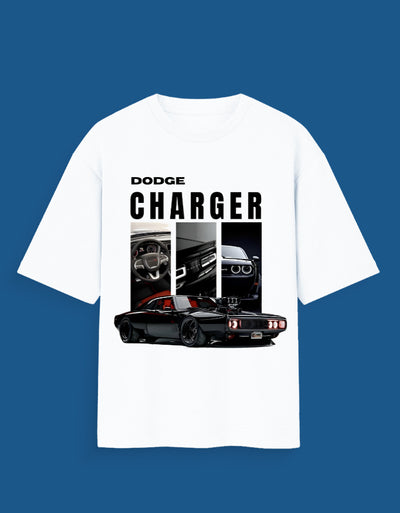 Dodge Charger - Custom Unisex Oversized T-Shirt