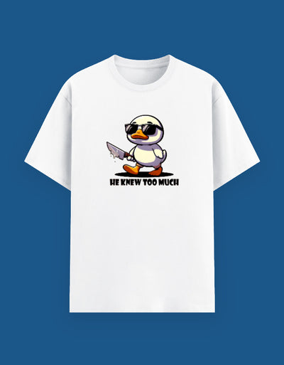 He knew too much - Custom Unisex Classic T-Shirt