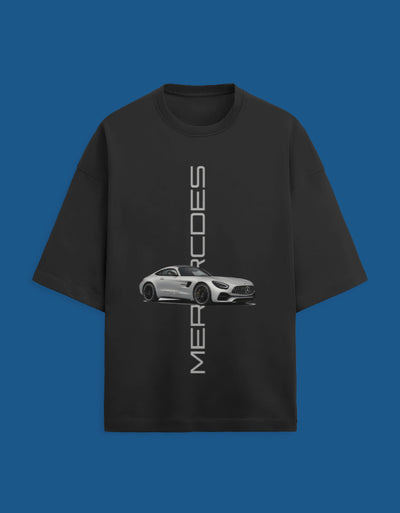 Mercedes AMG GT - Custom Unisex Terry Oversized T-shirt