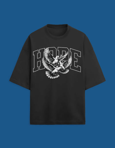 Hope - Custom Unisex Terry Oversized T-shirt