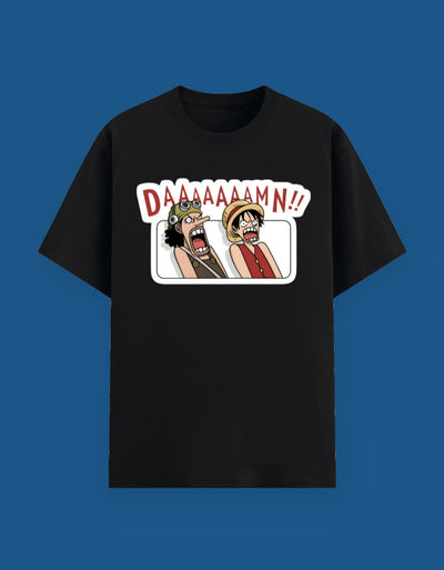 Daaaamn Luffy!! - Custom Unisex Classic T-Shirt