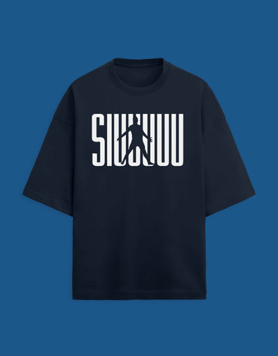Ronaldo Siuuu - Custom Unisex Terry Oversized