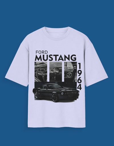 Mustang 1964 - Custom Unisex Oversized T-Shirt