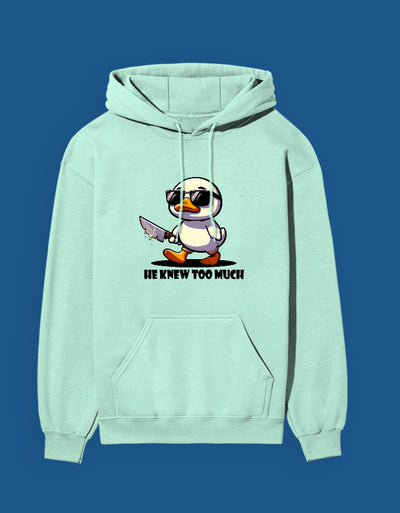 He knew too much - Custom Unisex Classic Hoodie