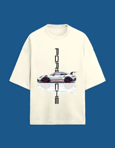 Porsche GT3 RS - Custom Unisex Terry Oversized T-shirt