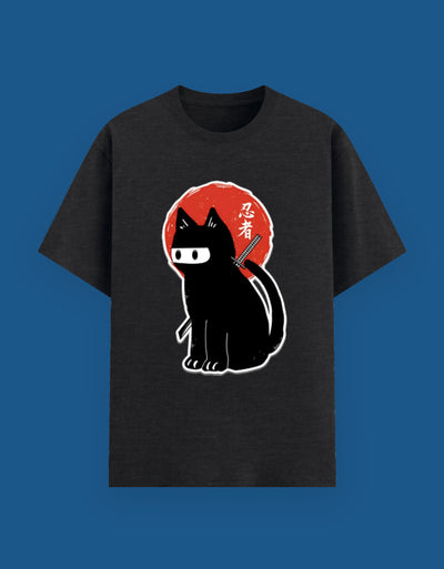 Ninja Cat - Custom Unisex Classic T-Shirt
