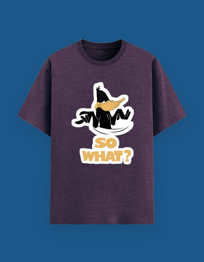 So What? Daffy Duck - Custom Unisex Classic T-Shirt