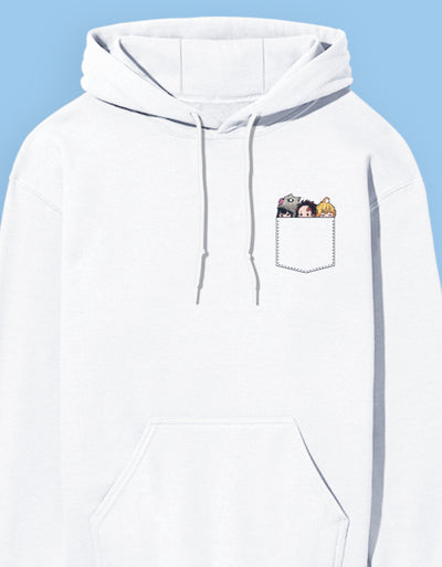 Demon Slayer Pocket - Custom Unisex Classic Hoodie