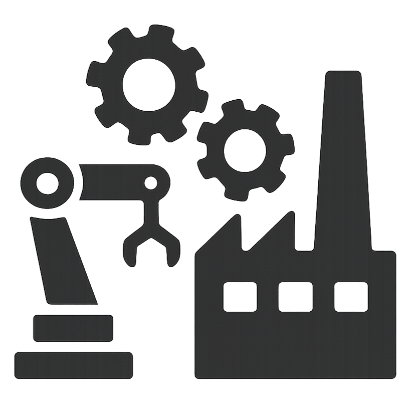 Create a manufacturing icon for the accordion section without background